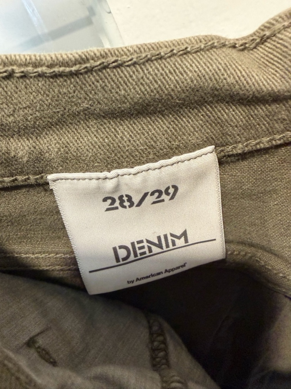 American Apparel High Waisted Cuff Shorts - Picture 3 of 5